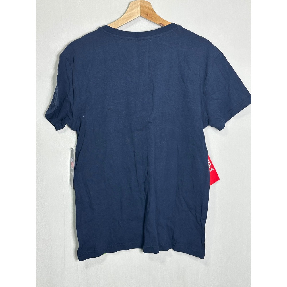 NFL Team Apparel Seattle Seahawks Navy Blue Graphic T-Shirt Womens Large NWT - Picture 4 of 4